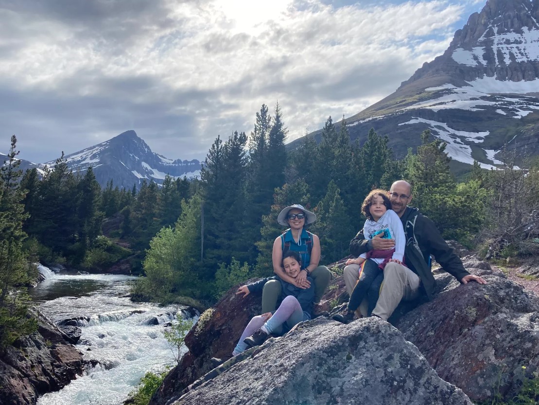 Andrew and his family exploring the beauty Colorado has to offer!